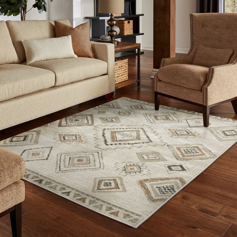 Oriental Weavers Area Rug Georgia 660B0 Ivory 3'10" X  5' 5"