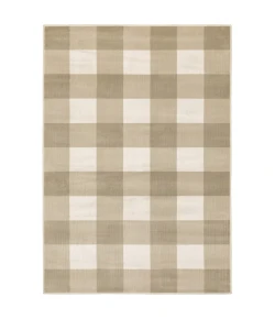 Oriental Weavers Georgia 678A0 Beige/ Ivory Area Rug 3 ft. 10 in. X 5 ft. 5 in. Rectangle