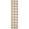 Oriental Weavers Georgia 678A0 Beige/ Ivory Area Rug 1 ft. 10 in. X 7 ft. 6 in. Runner