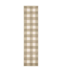 Oriental Weavers Georgia 678A0 Beige/ Ivory Area Rug 1 ft. 10 in. X 7 ft. 6 in. Runner