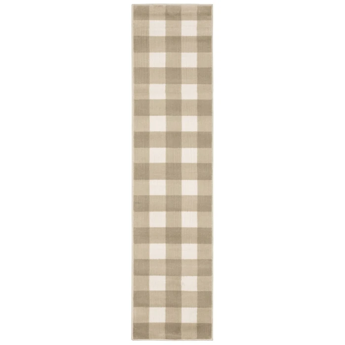 Oriental Weavers Area Rug Georgia 678A0 Beige 1'10" X  7' 6" Runner