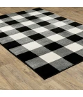 Oriental Weavers Area Rug Georgia 678D0 Black 3'10" X  5' 5"