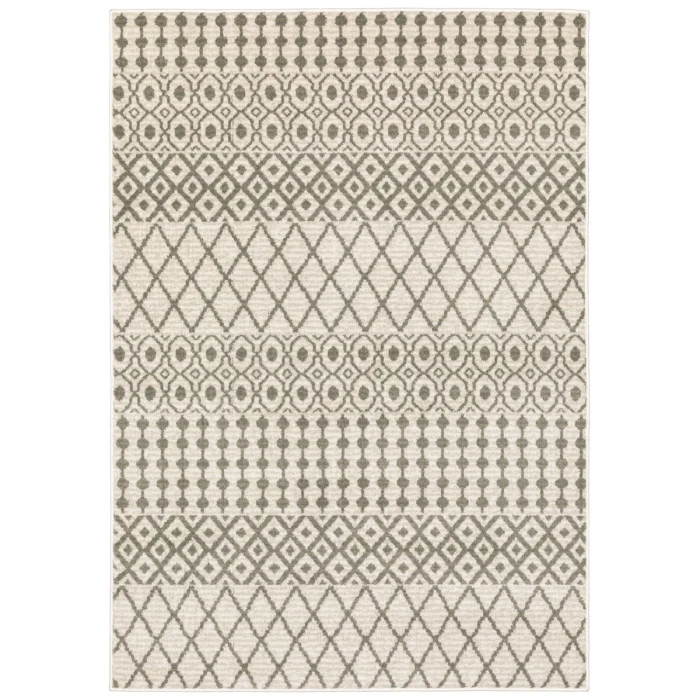 Oriental Weavers Area Rug Georgia 717B0 Ivory 7'10" X 10'