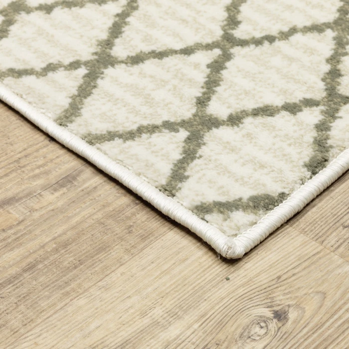 Oriental Weavers Area Rug Georgia 717B0 Ivory 1'10" X  7' 6" Runner