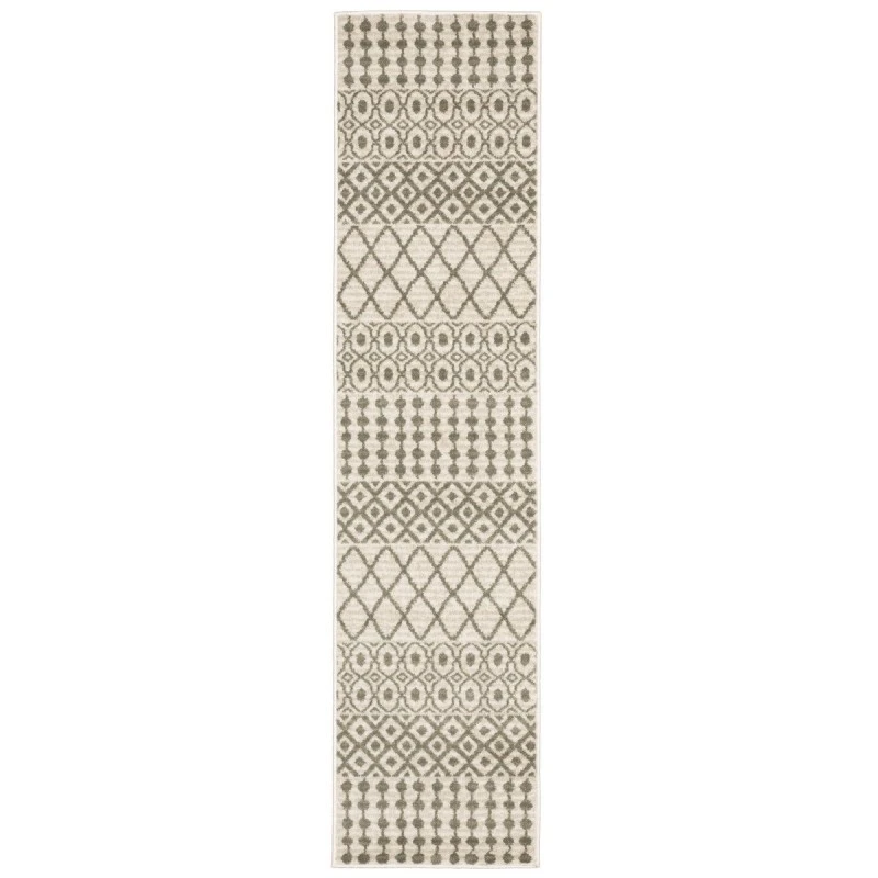 Oriental Weavers Area Rug Georgia 717B0 Ivory 6' 7" X  9' 2"