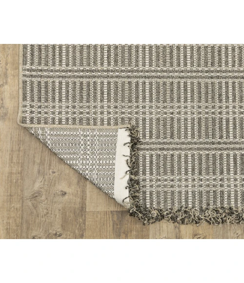 Oriental Weavers GILLIAN 163j Beige/Black Rug 6'7X9'2