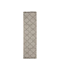 Oriental Weavers Gillian 4926A Beige/ Black 1 Ft.10 In. X 7 Ft. 6 In. Runner Rug