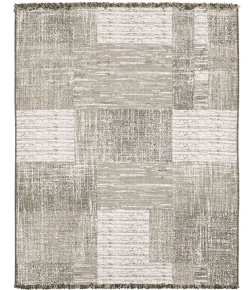 Oriental Weavers Gillian 81V Beige/ Black 6 Ft. 7 In. X 9 Ft. 2 In. Rectangle Rug