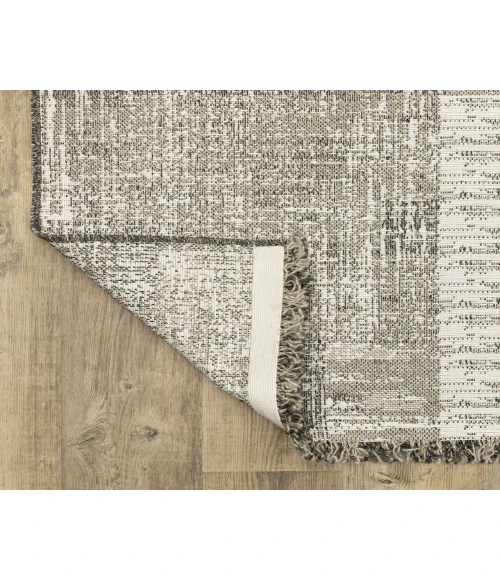 Oriental Weavers GILLIAN 81v Beige/Black Rug 6'7X9'2