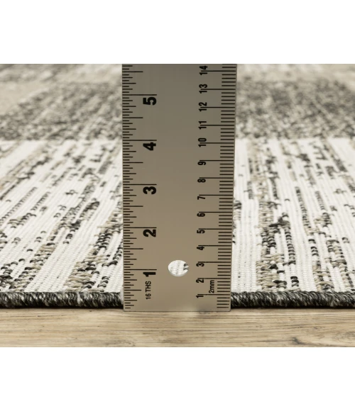 Oriental Weavers GILLIAN 81v Beige/Black Rug 6'7X9'2