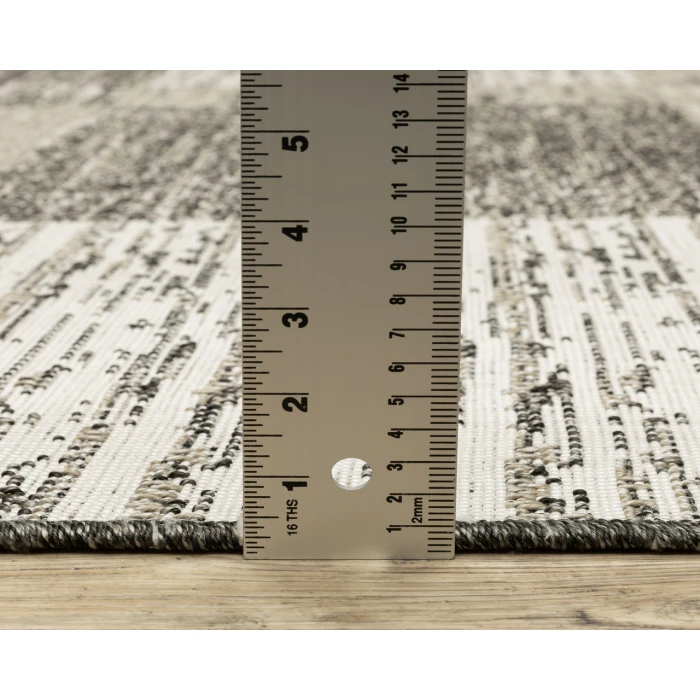 Oriental Weavers GILLIAN 81v Beige/Black Rug 1'10X7'6