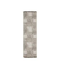 Oriental Weavers Gillian 81V Beige/ Black 1 Ft.10 In. X 7 Ft. 6 In. Runner Rug