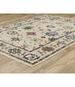 Oriental Weavers Hastings Ha01W Ivory/ Multi 9 Ft.10 In. X 12 Ft.10 In. Rectangle Rug