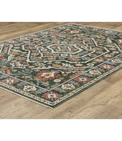 Oriental Weavers HASTINGS HA02B Green 3'10X5' 5