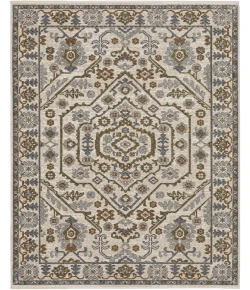 Oriental Weavers Hastings Ha02I Ivory/ Green 3 Ft.10 In. X 5 Ft. 5 In. Rectangle Rug