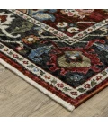 Oriental Weavers HASTINGS HA03V Red 3'10X5' 5