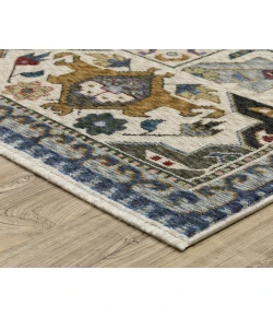 Oriental Weavers Hastings Ha04E Blue/ Multi 3 Ft.10 In. X 5 Ft. 5 In. Rectangle Rug