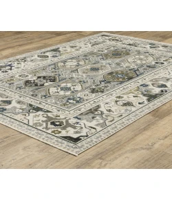 Oriental Weavers Hastings Ha04U Ivory/ Blue 9 Ft.10 In. X 12 Ft.10 In. Rectangle Rug
