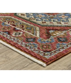 Oriental Weavers Hastings Ha05R Pink/ Multi 3 Ft.10 In. X 5 Ft. 5 In. Rectangle Rug