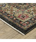 Oriental Weavers HASTINGS HA07D Charcoal 6' 7X9' 6