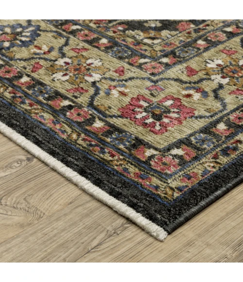 Oriental Weavers HASTINGS HA07D Charcoal 6' 7X9' 6