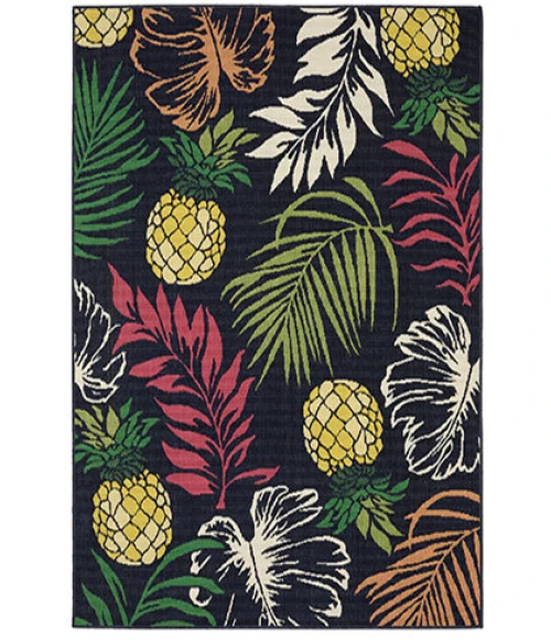 Oriental Weavers HAVANA Navy HAV07 7ft.10in. X 10ft. Rect. Rug