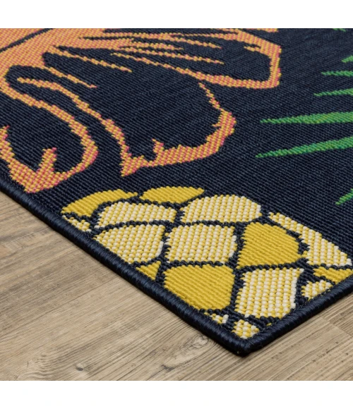 Oriental Weavers HAVANA Navy HAV07 7ft.10in. X 10ft. Rect. Rug