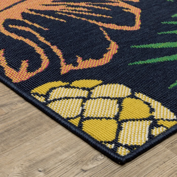 Oriental Weavers HAVANA Navy HAV07 3ft. 3in. X 5ft. Rect. Rug