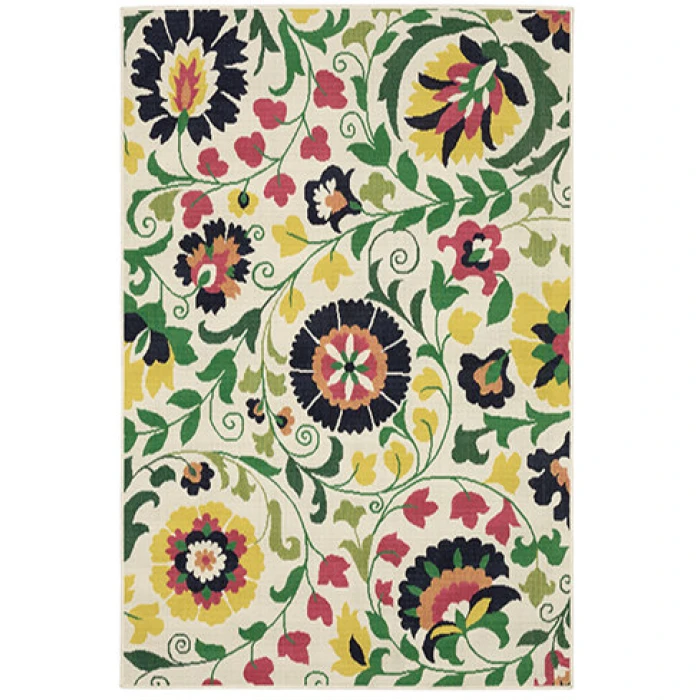 Oriental Weavers HAVANA Ivory HAV10 5ft. 3in. X 7ft. 3in. Rect. Rug