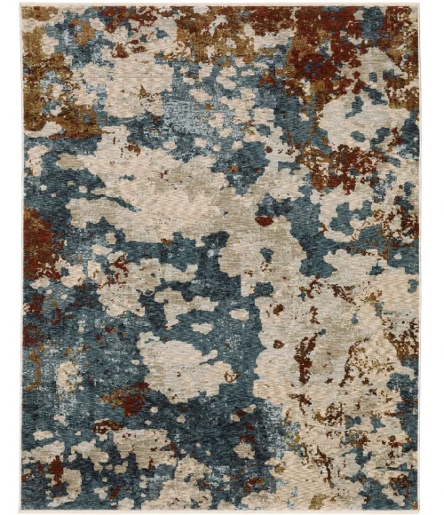 Oriental Weavers HAYDEN hay01 Beige/Multi Rug 6'7X9'6