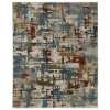 Oriental Weavers Hayden Hay02 Beige/ Multi 6 Ft. 7 In. X 9 Ft. 6 In. Rectangle Rug