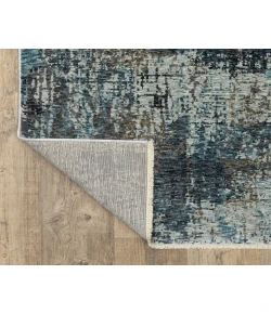 Oriental Weavers Hayden Hay03 Blue/ Beige 6 Ft. 7 In. X 9 Ft. 6 In. Rectangle Rug