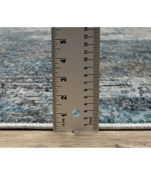 Oriental Weavers HAYDEN hay03 Blue/Beige Rug 6'7X9'6