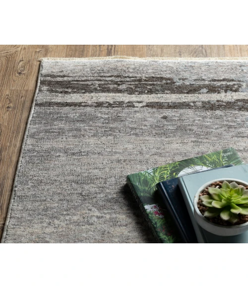 Oriental Weavers HAYDEN hay07 Grey/Beige Rug 6'7X9'6