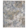 Oriental Weavers Hayden Hay08 Beige/ Blue 6 Ft. 7 In. X 9 Ft. 6 In. Rectangle Rug