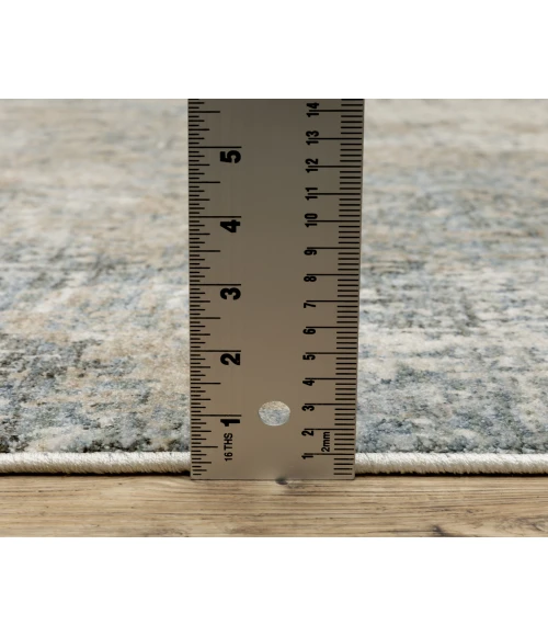 Oriental Weavers HAYDEN hay08 Beige/Blue Rug 6'7X9'6