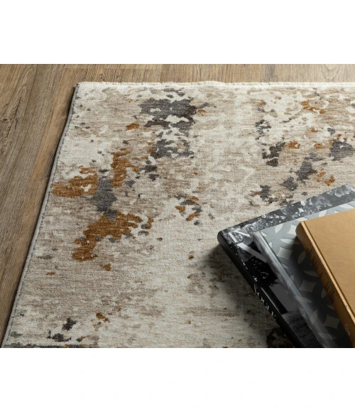 Oriental Weavers HAYDEN hay10 Beige/Rust Rug 6'7X9'6