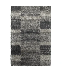 Oriental Weavers Henderson 531Z1 Grey/ Charcoal Area Rug 5 ft. 3 in. X 7 ft. 6 in. Rectangle