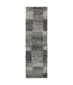 Oriental Weavers Henderson 531Z1 Grey/ Charcoal Area Rug 2 ft. 3 in. X 7 ft. 6 in. Runner