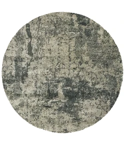 Oriental Weavers Henderson 5503Z Grey/ Charcoal Area Rug 7 ft. 10 in. Round