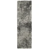 Oriental Weavers Henderson 5503Z Grey/ Charcoal Area Rug 2 ft. 3 in. X 7 ft. 6 in. Runner