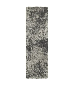 Oriental Weavers Henderson 5503Z Grey/ Charcoal Area Rug 2 ft. 3 in. X 7 ft. 6 in. Runner