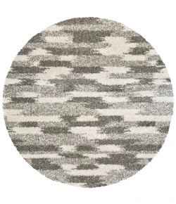 Oriental Weavers Henderson 565J9 Grey/ Ivory Area Rug 7 ft. 10 in. Round