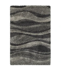 Oriental Weavers Henderson 5992E Grey/ Charcoal Area Rug 5 ft. 3 in. X 7 ft. 6 in. Rectangle