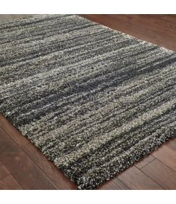 Oriental Weavers Henderson 5993E Grey/ Charcoal Area Rug 6 ft. 7 in. X 9 ft. 6 in. Rectangle