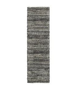 Oriental Weavers Henderson 5993E Grey/ Charcoal Area Rug 2 ft. 3 in. X 7 ft. 6 in. Runner