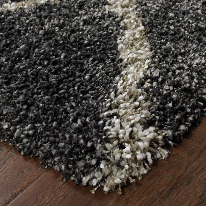 Oriental Weavers Area Rug Henderson 090K1 Charcoal 7'10" X 10'10"