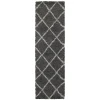 Oriental Weavers Henderson 090K1 Charcoal/ Grey Area Rug 2 ft. 3 in. X 7 ft. 6 in. Runner