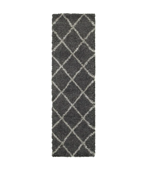 Oriental Weavers Area Rug Henderson 090K1 Charcoal 1'10" X  3' 3"
