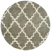 Oriental Weavers Henderson 092E9 Grey/ Ivory Area Rug 7 ft. 10 in. Round